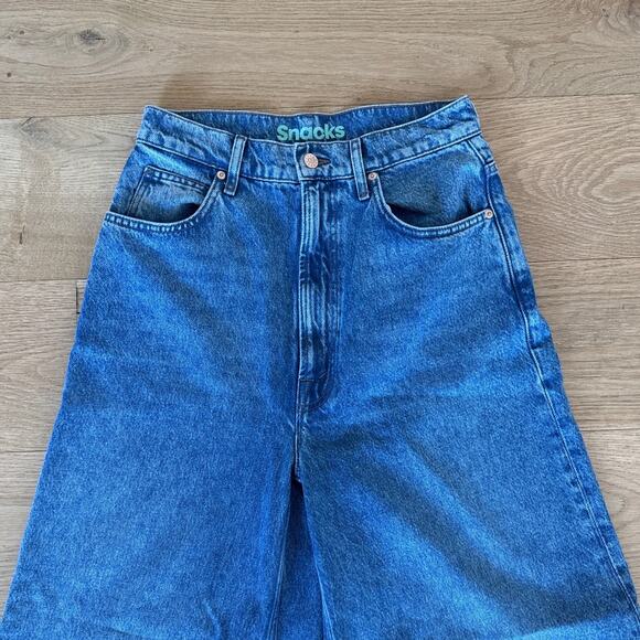 Mother Snacks Jeans The Sugar Cone Skimp Size 28 Mouthful Wash - Picture 2 of 6